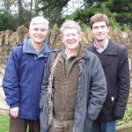 David Martin, Don Foster and Nicholas Coombes at Bath University